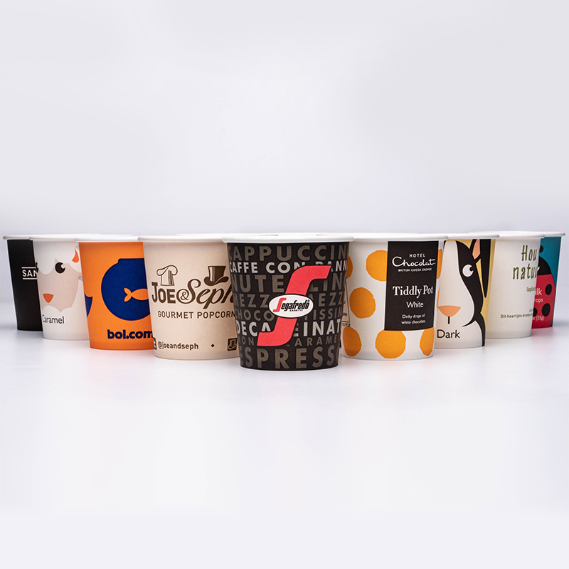 Papirnata čaša s jednom zidom