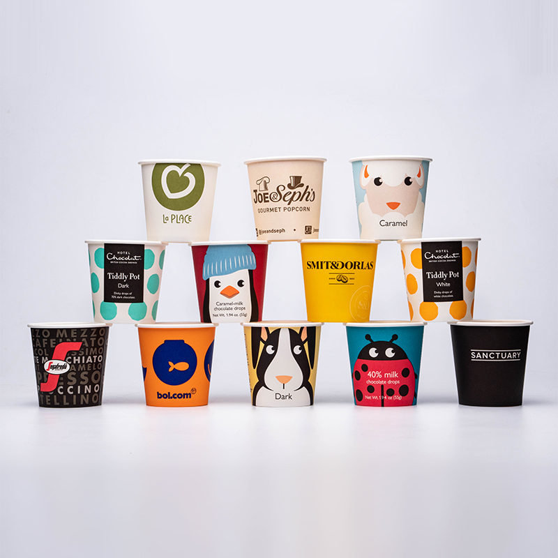 Papirnata čaša s jednom zidom